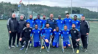 Şahinbey Belediye Ampute Futbol Takımı Şişli Yeditepe'yi 6-1 Mağlup Etti