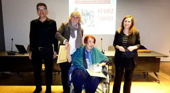 Sanatçı Nevhiz Tanyeli İstanbul Resim ve Heykel Müzesi'nde söyleşiye katıldı