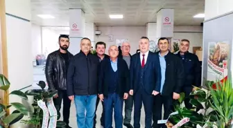 Sarıgöl Üzüm Üreticileri TARİŞ Başkanı Ferhat Şen'i ziyaret etti