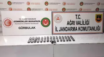 Ağrı'da Bin 582 Uyuşturucu Hap Ele Geçirildi