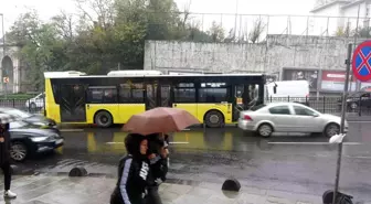İETT Otobüsü Arızalandı, Unkapanı Köprüsü'nde Trafik Felç Oldu
