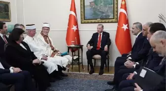 Cumhurbaşkanı Erdoğan, Türkiye'nin Atina Büyükelçiliğini ziyaret etti