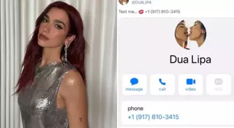 Dua Lipa'nın telefon numarası nedir?