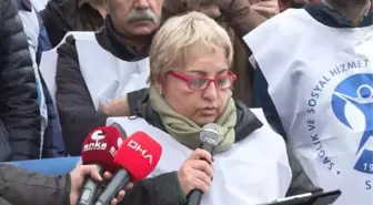 Sağlık çalışanları, TTB yönetiminin görevden alınmasını protesto etti