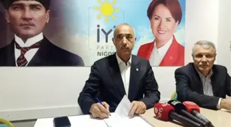 İYİ Parti Niğde İl Başkanı İbrahim Uzun Görevinden İstifa Etti