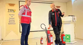 Konyaaltı Belediyesi, okul ve yurtlarda tatbikatlarını sürdürüyor