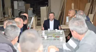 Yüreğir Belediye Başkanı Fatih Mehmet Kocaispir, esnaf ve vatandaşlarla bir araya geldi