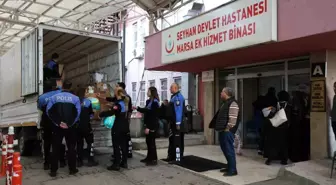 Adana'da Toplum Destekli Polislerden İhtiyaç Sahibi Yeni Doğum Yapan Anneler İçin Bebek Bezi Yardımı
