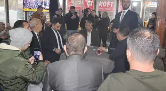AK Parti Balıkesir Milletvekili ve Belediye Başkanı Manyas'ta ziyaretlerde bulundu