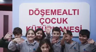 Antalya'da Bebek ve Çocuk Kütüphanesi Açıldı