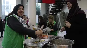 Samsun'da Filistin'e Destek Kampanyası Devam Ediyor