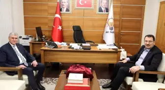 Başkan Ekrem Yüce Ankara'da ziyaretlerde bulundu