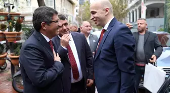 Şehzadeler Belediye Başkanı Ömer Faruk Çelik, Zenica-Doboj Kantonu Başbakanı Nezir Pivic'i ağırladı