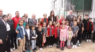 AK Parti Genel Başkan Yardımcısı Çiğdem Karaaslan, Türkiye Cimnastik Federasyonu Samsun İl Temsilciliği tarafından düzenlenen etkinlikte konuştu