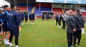 Kepezspor Ayvalıkgücü Belediyespor maçı hazırlıklarını tamamladı