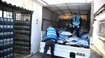 Menemen Belediyesi 100 Bin Çuval Kömür Dağıtımı Başlattı