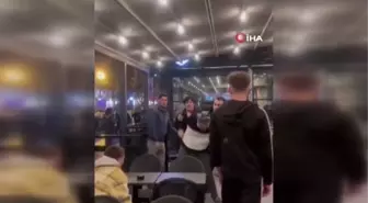 Niğde'de Starbucks protestosunda tartışma: 1 gözaltı
