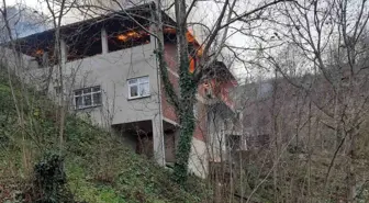 Ordu'da çatı katı yangını