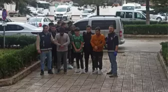 Amasya'da 8 Afganistanlı kaçak göçmen yakalandı