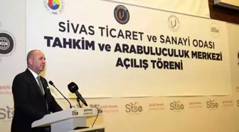 ASO Başkanı Seyit Ardıç, Sivas TSO Tahkim ve Arabuluculuk Merkezi'nin açılışını yaptı