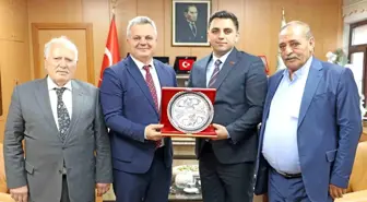 Erzincan Vali Yardımcısı ve İl Özel İdaresi Genel Sekreteri DSİ 8. Bölge Müdürü ile görüştü