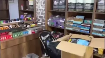 İstanbul'da kaçak sigara operasyonu: 1 milyon 900 bin liralık kaçak malzeme ele geçirildi