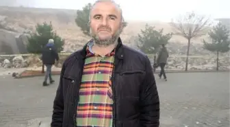Gaziantep'te sağanak sonucu istinat duvarı çöktü, araçlar zarar gördü