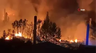 Gebze'deki Kimyasal Depoda Yangın Çıktı