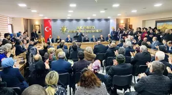 İçişleri Bakanı Ali Yerlikaya, AK Parti Erzurum İl Başkanlığını ziyaret etti