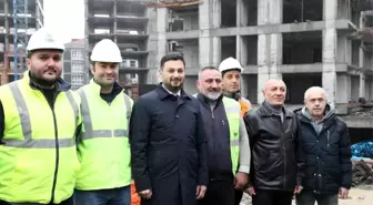 Kağıthane'de kentsel dönüşüm projesinde binalar yükselmeye başladı