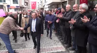 Abdül Batur, İzmir Büyükşehir Belediye Başkan aday adaylığı için seçim çalışmalarına Narlıdere'den başladı