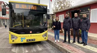 Bursa'da Otobüs Hattı Olmayan Mahalleye Otobüs Hizmeti Başladı