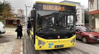 Bursa'da Otobüs Hattı Olmayan Mahalleye Otobüs Geldi