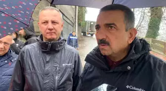 Zonguldak'ta heyelan sonrası incelemeler yapıldı