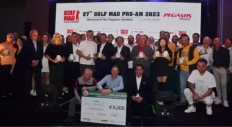 Alman Max Kramer, Antalya'da düzenlenen Golf Turnuvası'nda şampiyon oldu