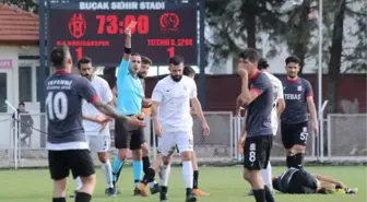 Bucak Belediye Oğuzhanspor ile Tefenni Belediyespor Arasında Gergin Maç