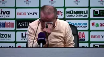 Giresunspor Teknik Direktörü, ağlayarak siyasilerden yardım istedi 