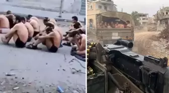 Netanyahu'nun danışmanı, Filistinlilerin yarı çıplak gözaltına alınmasını alay ederek savundu