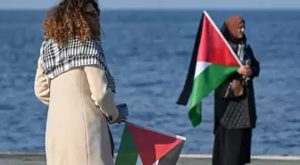 İzmir ve Aydın'da İsrail'in Gazze'ye saldırıları protesto edildi
