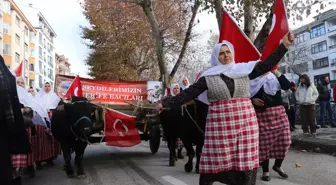 Kastamonu'da 10 Aralık Kadın Mitingi'nin 104. yılı kutlandı