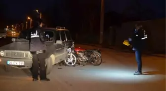 Konya'da motosiklet ile otomobil çarpıştı: 1 yaralı