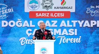 Sarız'da doğalgaz için ilk adım atıldı