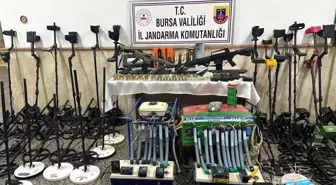 Bursa'da Jandarma Ekipleri Tarihi Eser Kaçakçılarına Operasyon Düzenledi