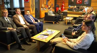 Sanayi ve Teknoloji Bakanlığı ve Doğu Marmara Kalkınma Ajansı Altınova Belediye Başkanı Dr. Metin Oral'ı ziyaret etti