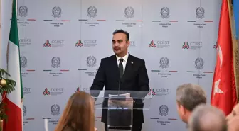 Bakan Kacır, İtalyan Ticaret ve Sanayi Odası Derneğinin ödül töreninde konuştu Açıklaması