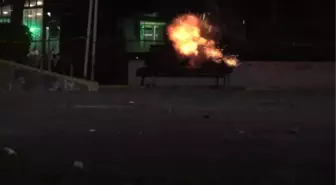 Parkta Bulunan Sırt Çantası Patlatıldı