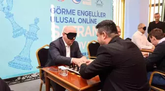 Darıca Belediyesi Görme Engelliler İçin Ulusal Online Satranç Turnuvası Düzenledi