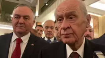 Bahçeli, Kürtçe konuşmaya tepki gösterdi