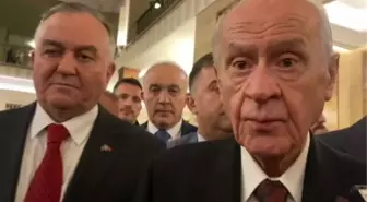 Bahçeli, Kürtçe konuşmaya tepki gösterdi