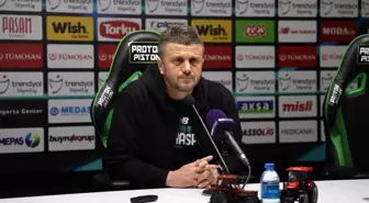 Konyaspor Teknik Direktörü Hakan Keleş: Bazı oyuncuların performansı hiç beklediğim gibi değildi